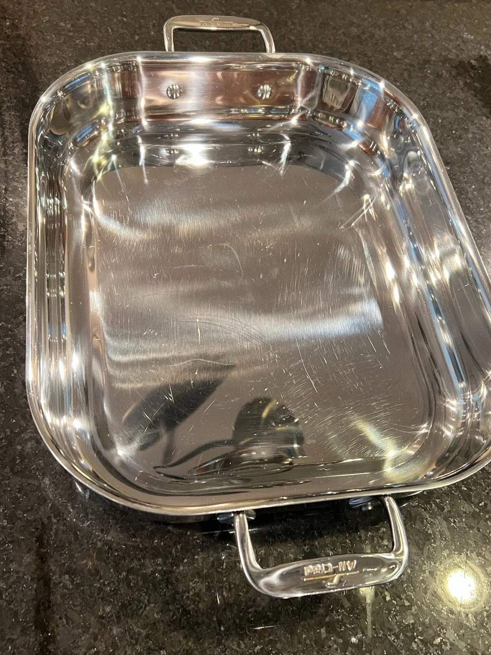 All-Clad Stainless Steel Lasagna with Handles - Silver